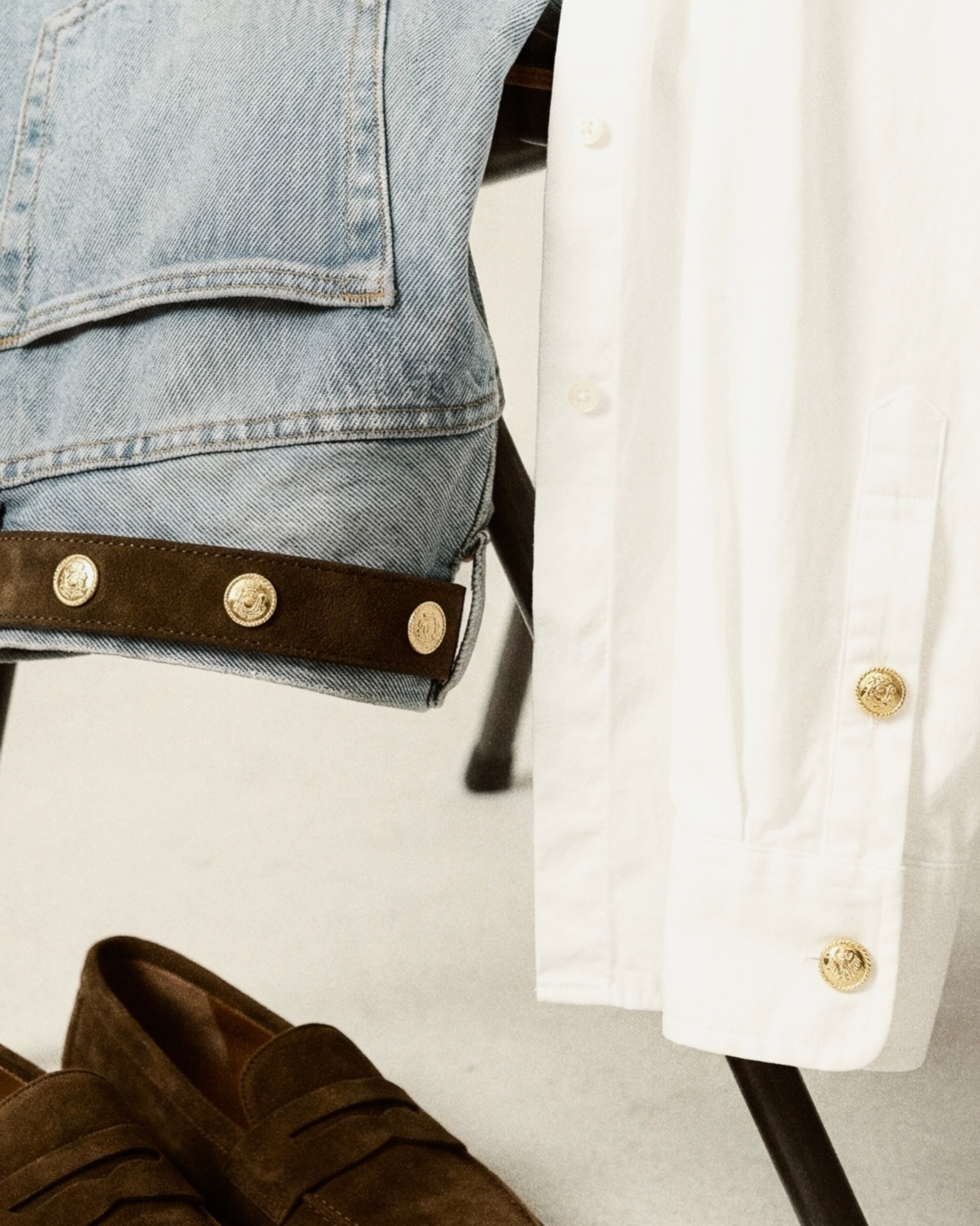 Savile Row Belt – Gold-Plated Buckle