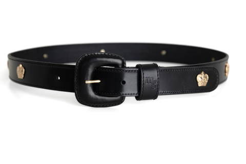 Corona Belt – Leather-Covered Buckle – MOMS GOODS display picture 2